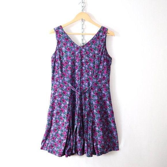 ❌SOLD❌vintage 90s cute floral romper playsuit M - Picture 5 of 6